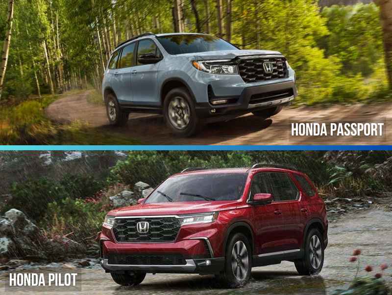Honda Passport vs. Honda Pilot Detailed Comparison DARCARS Honda